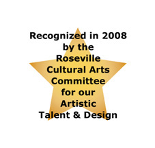 2008 Roseville Arts Committee Artist Talent & Design Winner
